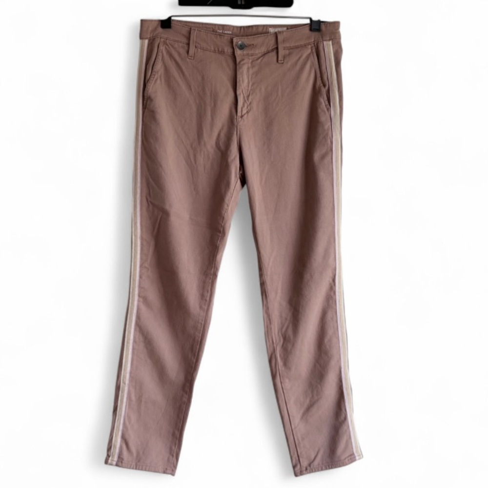 AG Adriano Goldschmied The Caden Tailored Trousers Side Stripe Pants Size 27